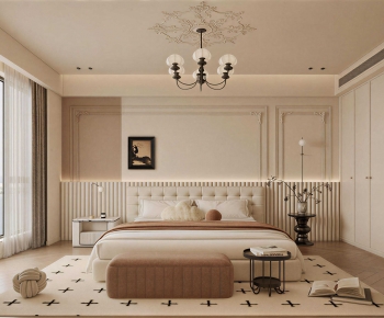 French Style Bedroom-ID:282548909