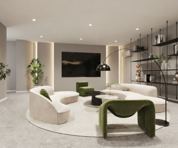 Modern A Living Room-ID:112237935