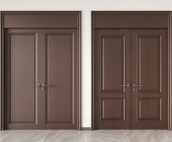 New Chinese Style Single Door-ID:526680958