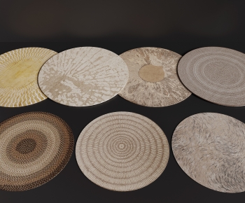 Modern Circular Carpet-ID:995096925