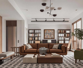 French Style A Living Room-ID:833499424