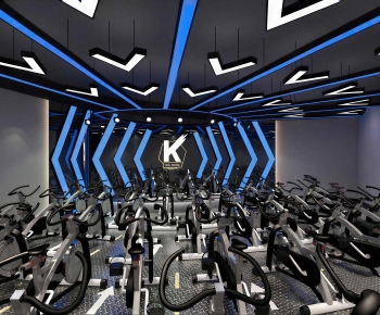 Industrial Style Gym-ID:471885922