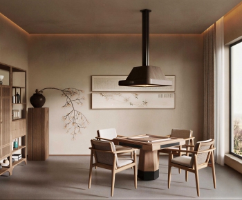 Wabi-sabi Style Chess And Card Room-ID:288117898