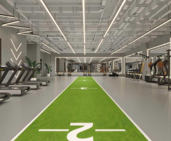 Industrial Style Gym-ID:524924041