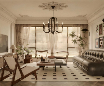 European Style A Living Room-ID:194230136