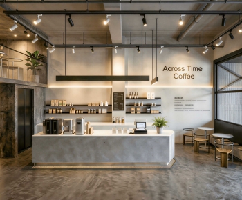 Industrial Style Cafe-ID:801834113