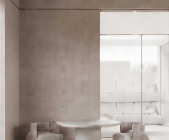Wabi-sabi Style Dining Room-ID:100020892