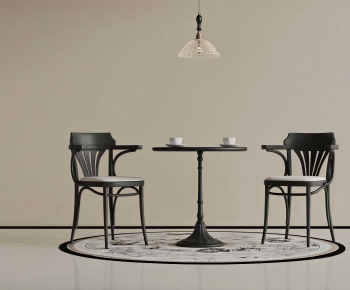 French Style Leisure Table And Chair-ID:713783981