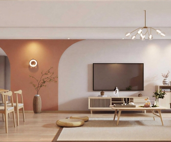 Modern A Living Room-ID:237617029