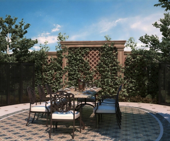 American Style Courtyard/landscape-ID:515387061