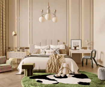 Modern Child's Bed-ID:782468084