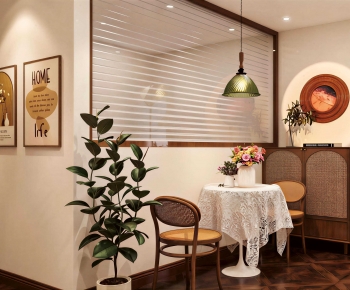 French Style Leisure Table And Chair-ID:900614988