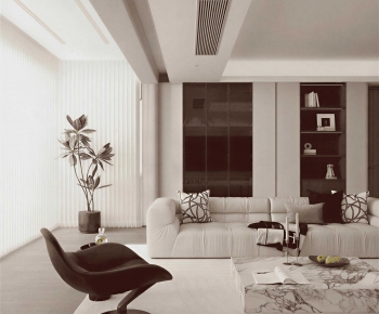 Modern A Living Room-ID:338768967
