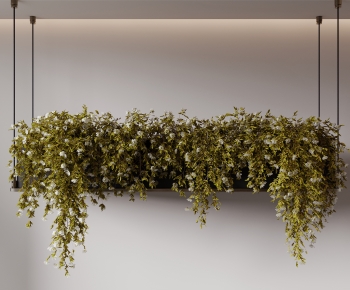 Modern Potted Green Plant-ID:692707068