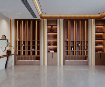 New Chinese Style Hallway-ID:685014014
