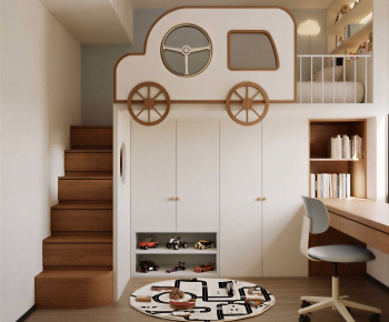Modern Boy's Room And Son's Room-ID:441715003