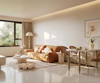 Modern A Living Room-ID:282659051