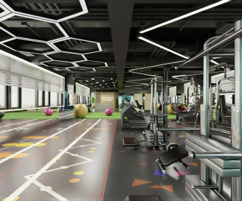 Industrial Style Gym-ID:679186118