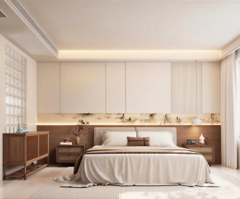 New Chinese Style Bedroom-ID:867382056