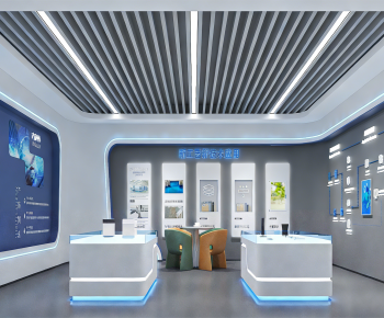 Modern Exhibition Hall-ID:921369082