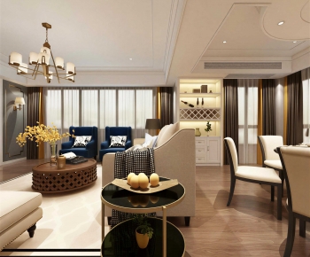 American Style A Living Room-ID:864499097