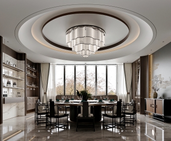 New Chinese Style Dining Room-ID:279654984