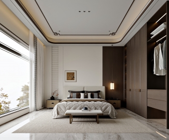 New Chinese Style Bedroom-ID:310013062