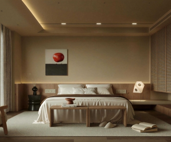 Wabi-sabi Style Bedroom-ID:150304083
