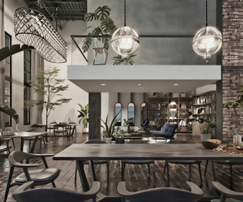 Industrial Style Restaurant-ID:526777032
