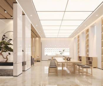 New Chinese Style Tea House-ID:100382098