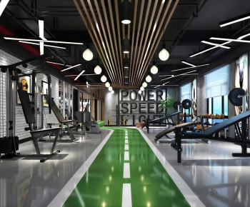 Industrial Style Gym-ID:252901083