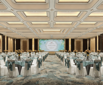 Modern Banquet Hall-ID:774987949