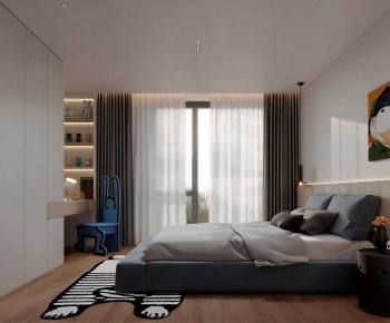 Modern Boy's Room And Son's Room-ID:502192974