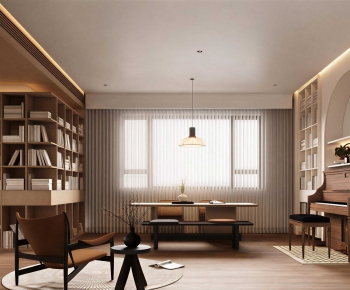 Retro Style Study Space-ID:406785964