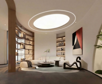 Modern A Living Room-ID:966898921
