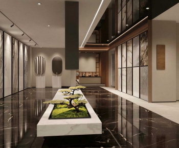 New Chinese Style Exhibition Hall-ID:870143892
