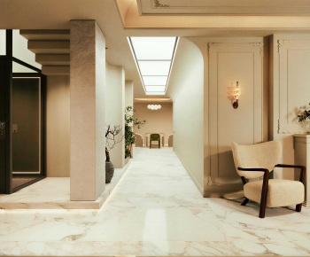 French Style Hallway-ID:110499948