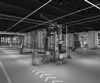 Industrial Style Gym-ID:914136896