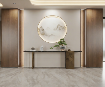 New Chinese Style Hallway-ID:395760067