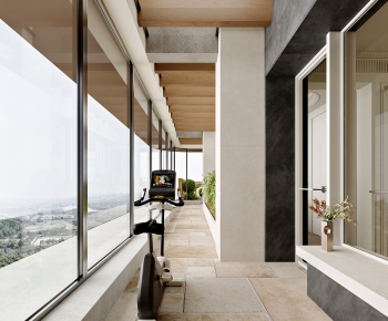 Modern Leisure Balcony-ID:641300716