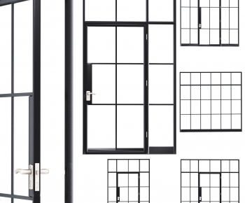 Modern Glass Screen Partition-ID:260073905