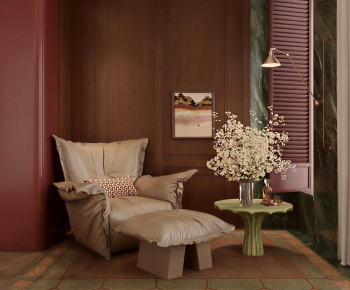 Modern Single Sofa-ID:692110067