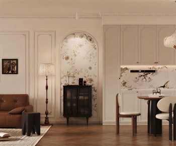 French Style A Living Room-ID:839826117