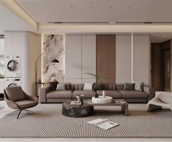 Modern A Living Room-ID:249975924