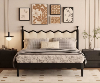 French Style Double Bed-ID:710638055
