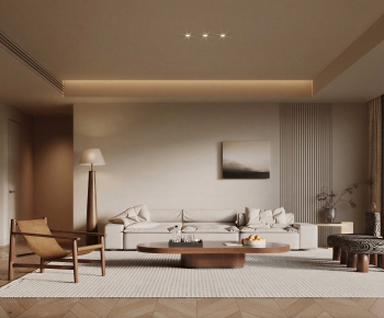 Wabi-sabi Style A Living Room-ID:598459257