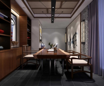 New Chinese Style Tea House-ID:452296028