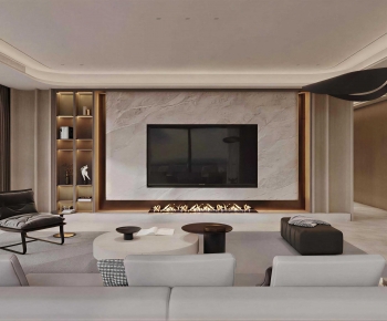 Modern A Living Room-ID:750567914