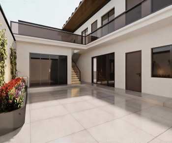 Modern Courtyard/landscape-ID:197607043