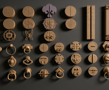 Chinese Style Door Handle-ID:583717113